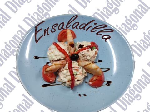 Plat restaurant diagonal 10