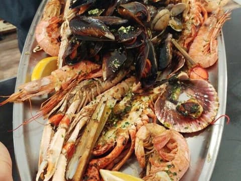 Plat restaurant diagonal 15