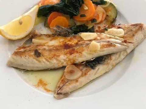 Plat restaurant diagonal 18