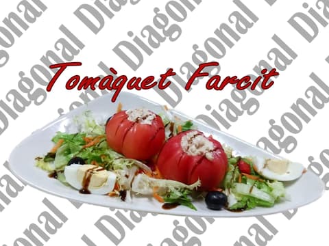 Plat restaurant diagonal 25